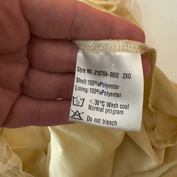 Ever Pretty Gold Shimmery Leaf Embroidered VNeck RuffleSleeves Maxi Dress NWT 2X - Picture 13 of 16